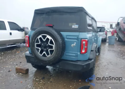 2022 Ford Bronco Outer Banks z USA, uszkodzony, nr VIN 1FMDE5BHXNLA85790